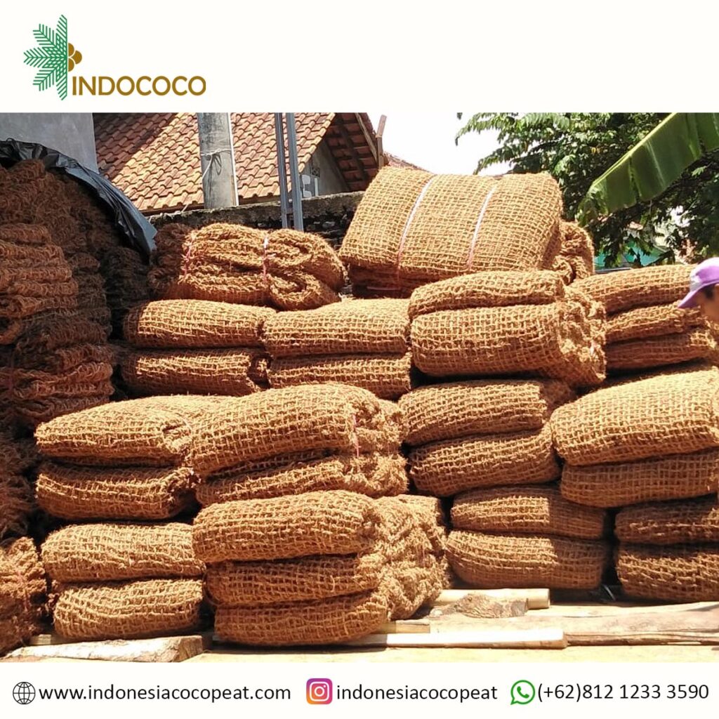 Indococo The best Indonesia Coir Geotextile