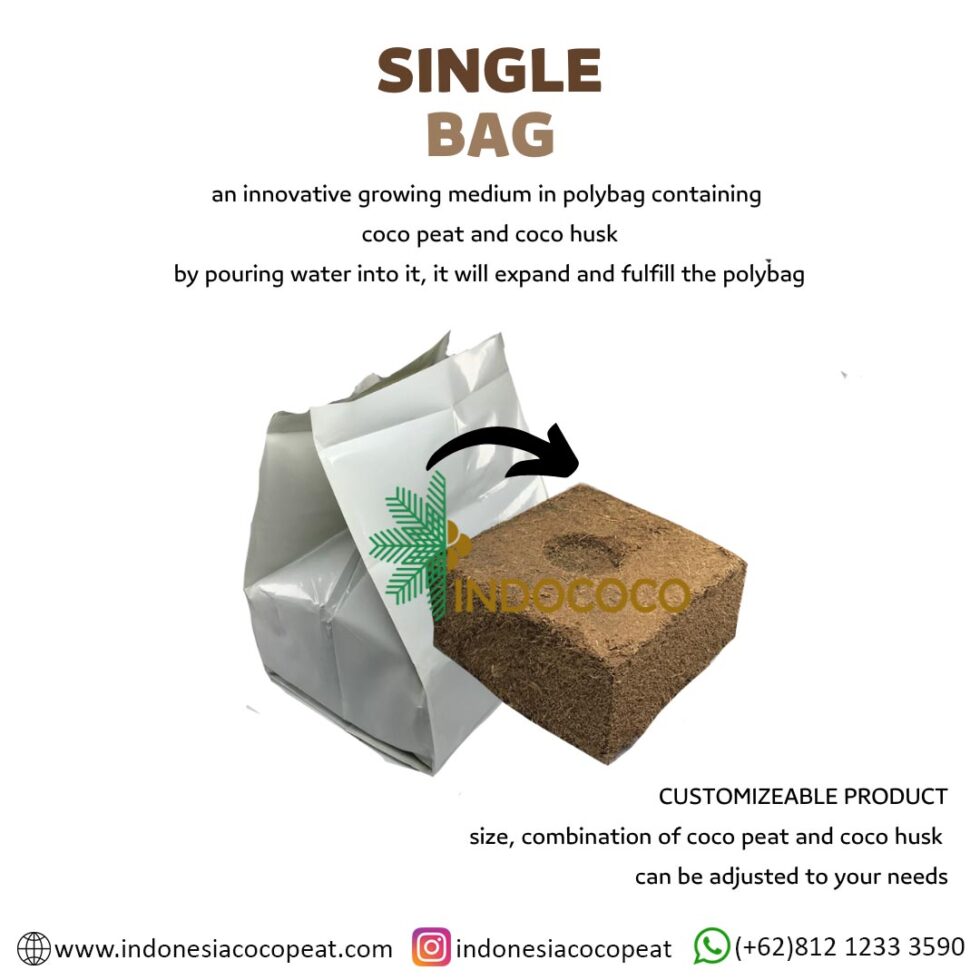 Coco Peat Grow Bags Benefits and How to Use Them Indonesia Coco Peat