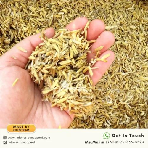 rice hull for soil