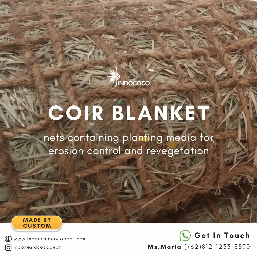biodegradable erosion control blanket