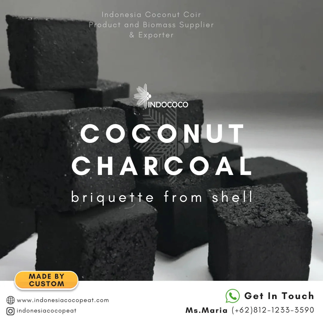 Coconut Charcoal Briquette coconut briquettes charcoal